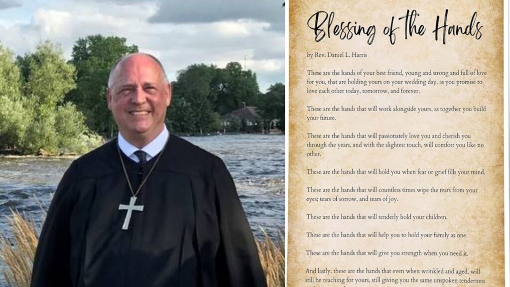 Say it with meaning. Get the full Blessing of the Hands poem and tips for your wedding ceremony.