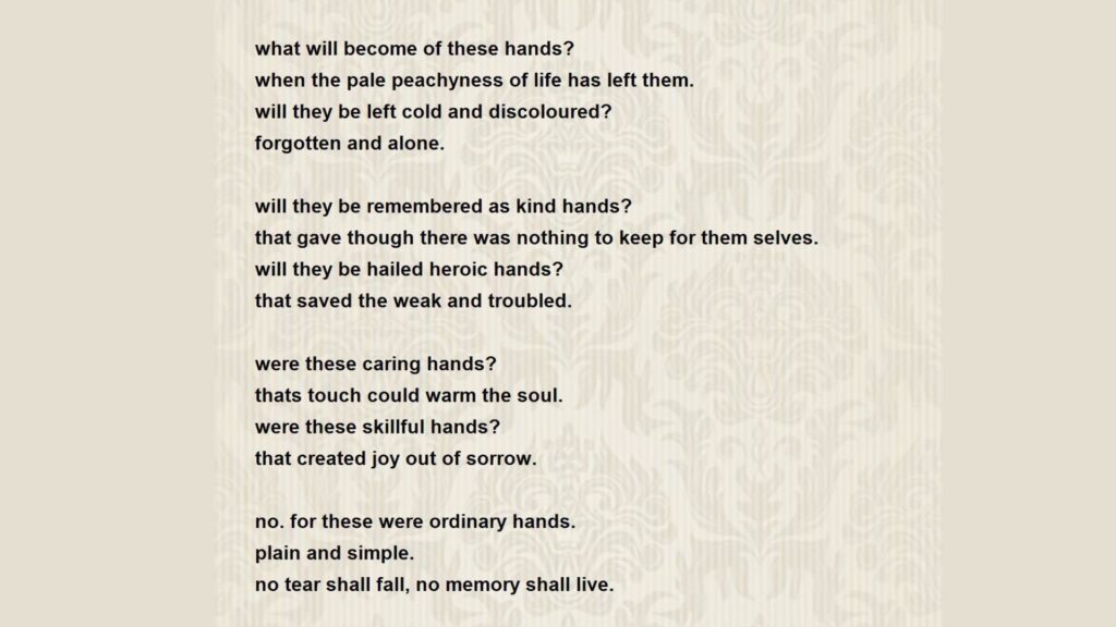 These Hands Rhyme These Are the Hands Poem & Similar Wedding Readings - RememberedLore