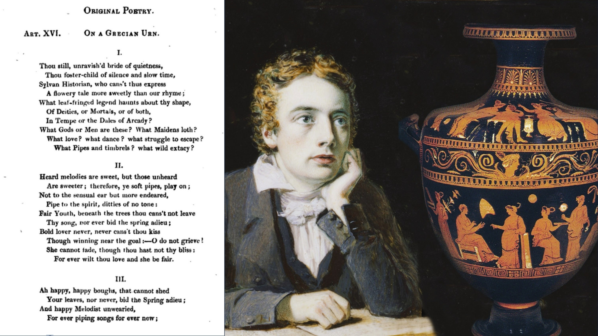 Poem about a man and a vase, depicting their relationship and significance.