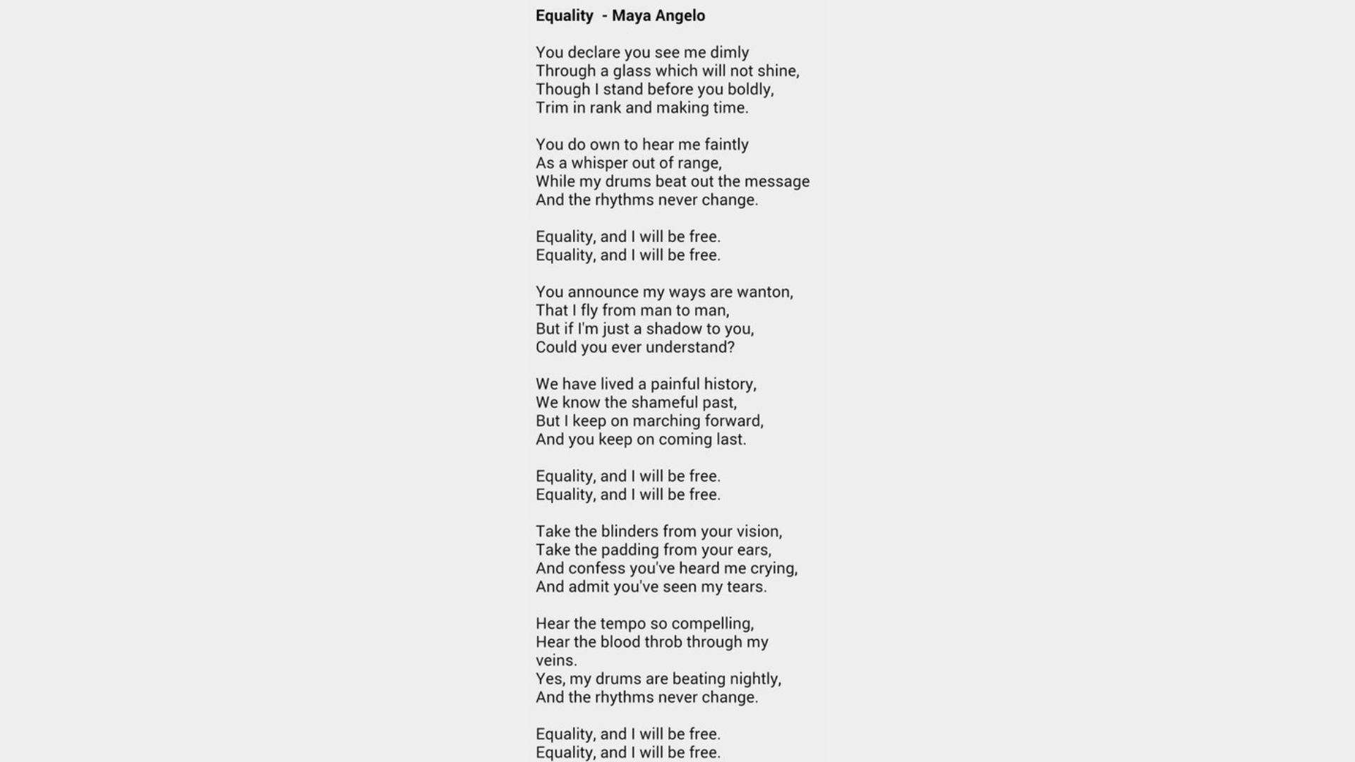 A poem written in English, featuring various themes and emotions expressed through carefully chosen words.