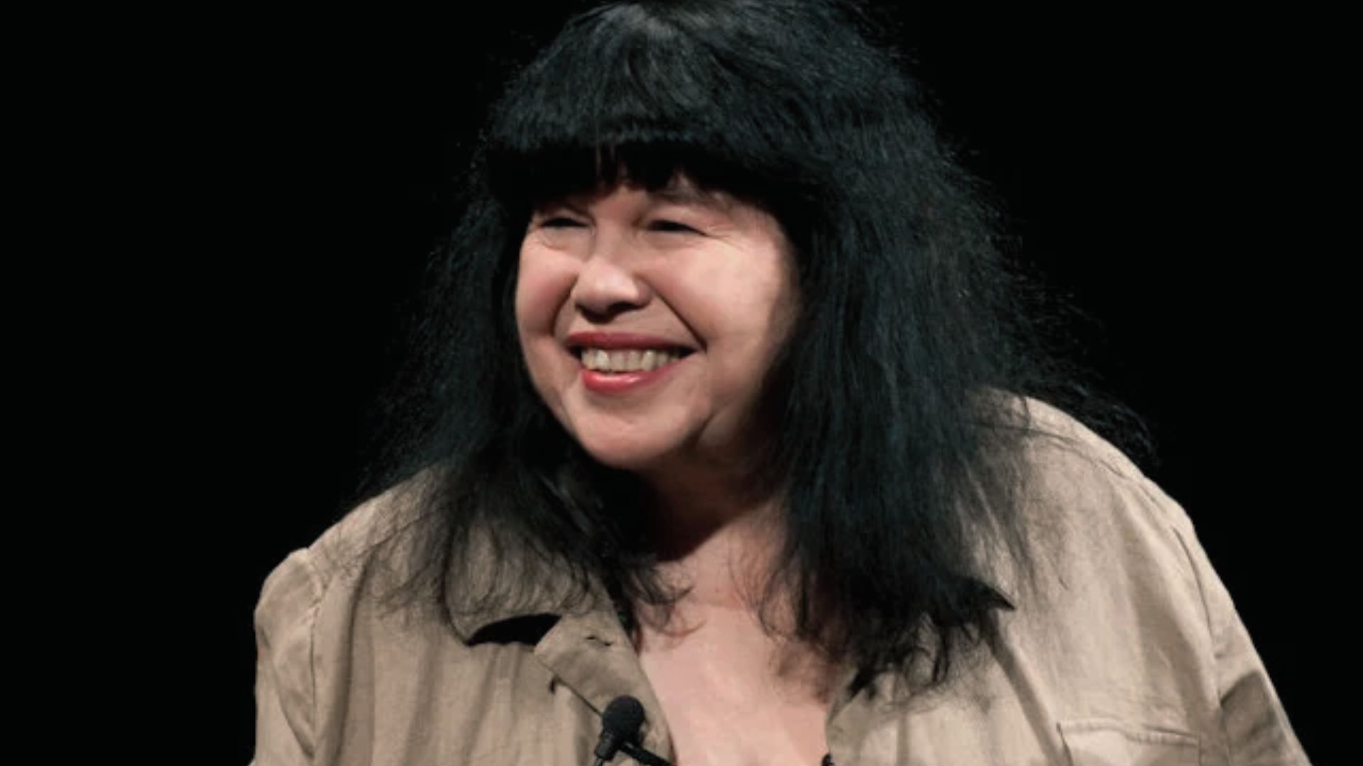 Marge Piercy smiling in an interview.