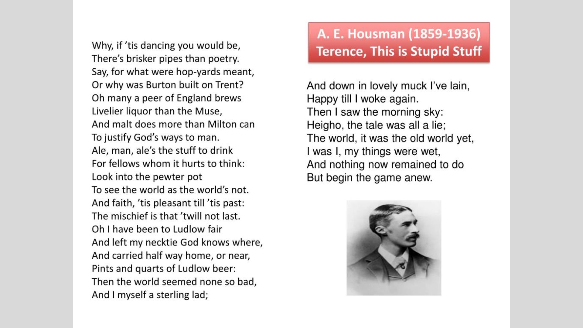 A poem accompanied by an image of a man and a woman, conveying a sense of connection and emotion.