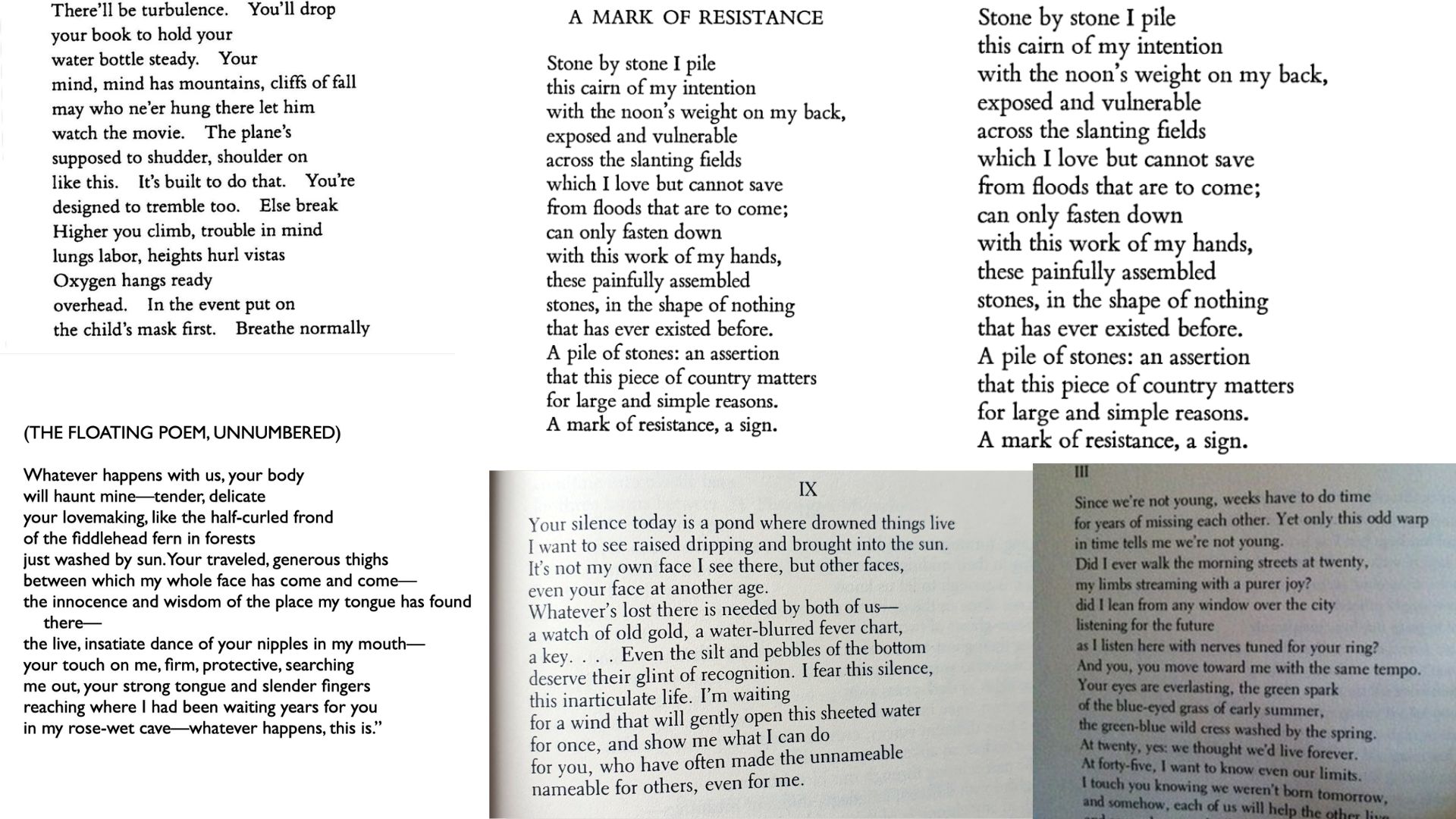 A book page displays a poem alongside an illustration of a man, blending text and imagery harmoniously.