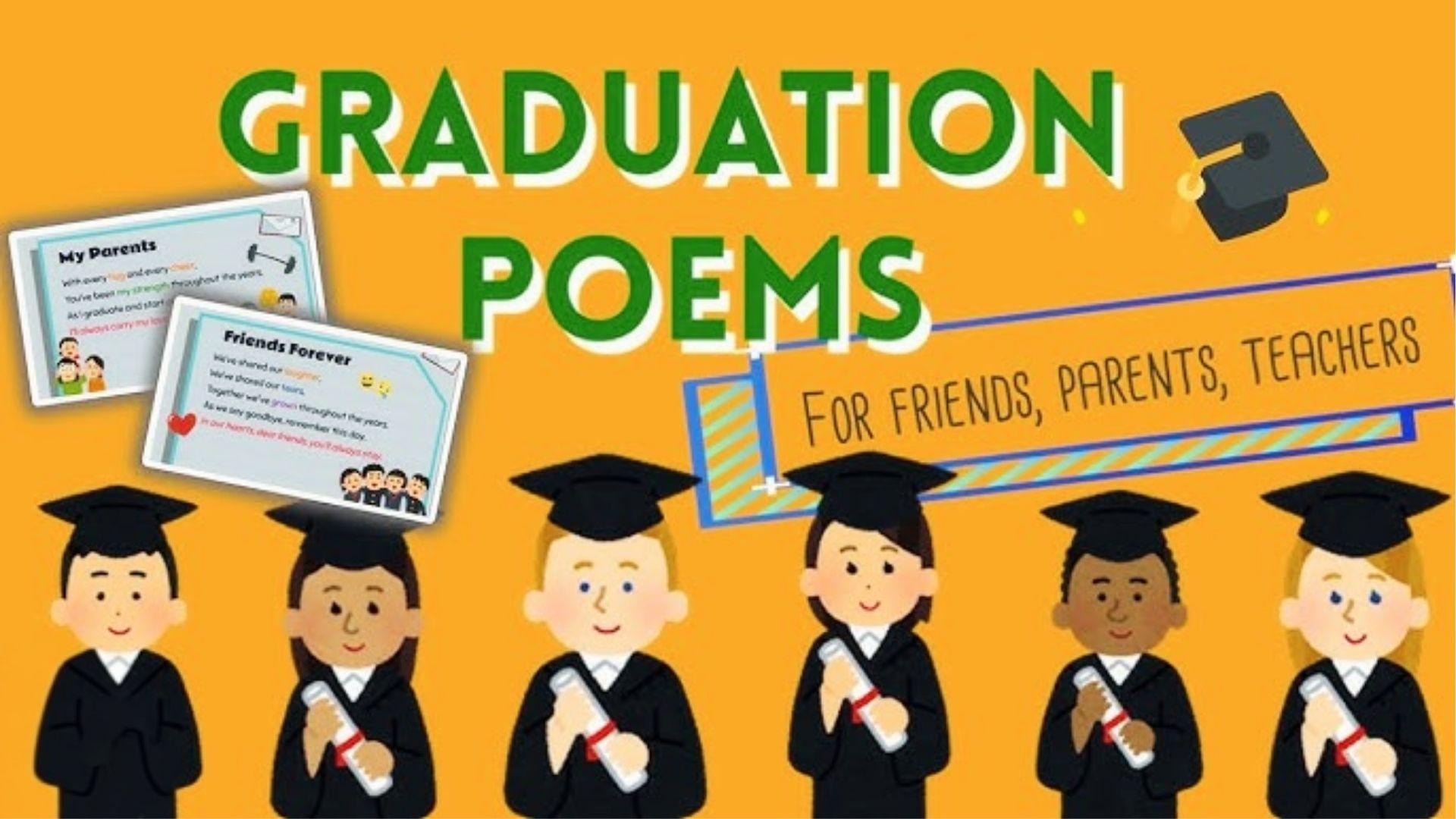50+ Graduation Poems for Students, Parents & Teachers - RememberedLore