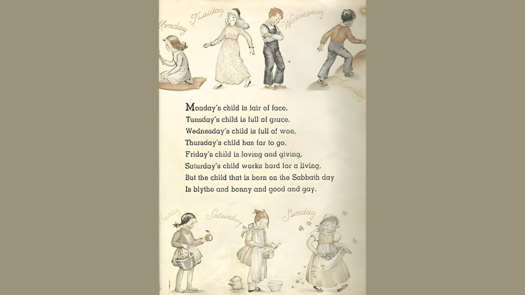 Thursday's Child Poem