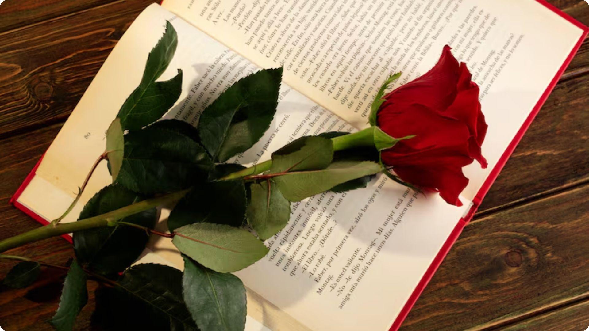 Handwritten love letter and pen beside a book of Pablo Neruda love poemsFile Name-love-poems-handwritten-letter