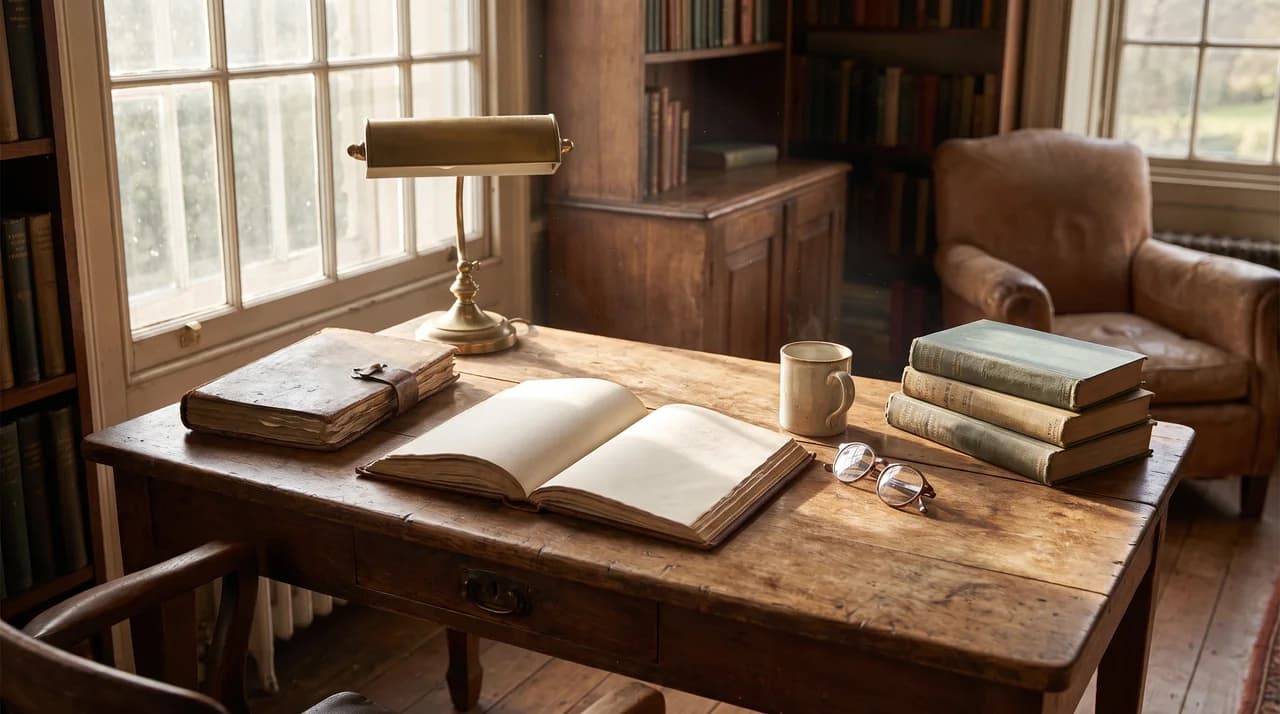 Timeless books and journals symbolizing the lasting impact of an inspirational passage.